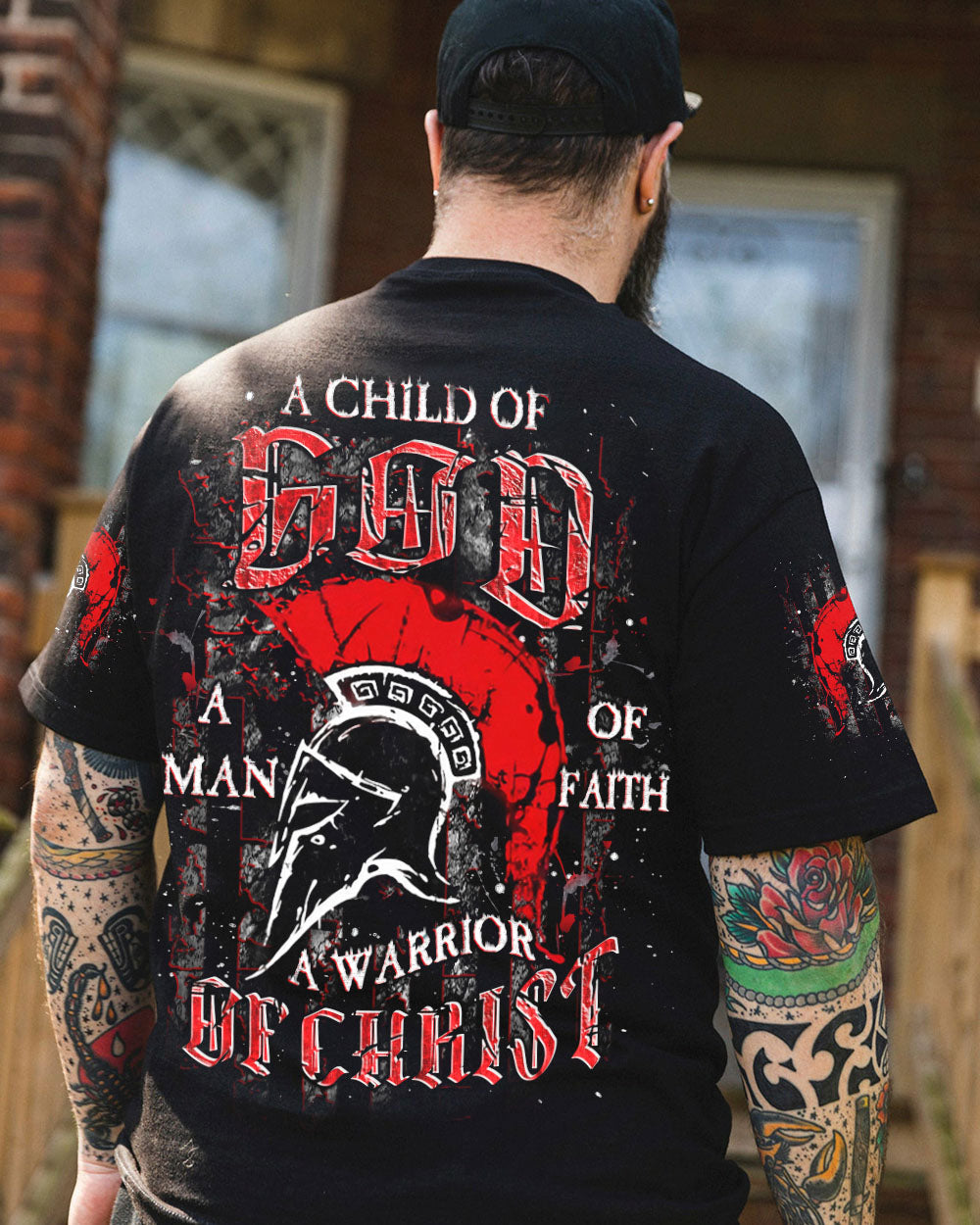 A Warrior Of Christ Men's All Over Print Shirt - Yhlt2811242