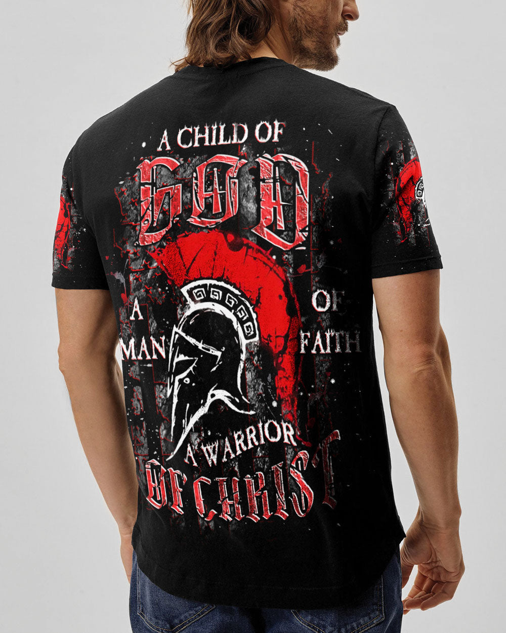 A Warrior Of Christ Men's All Over Print Shirt - Yhlt2811242