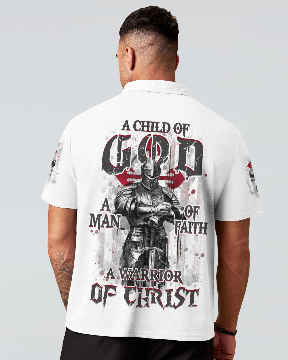 A Warrior Of Christ Men's All Over Print Shirt - Yhhn2608241