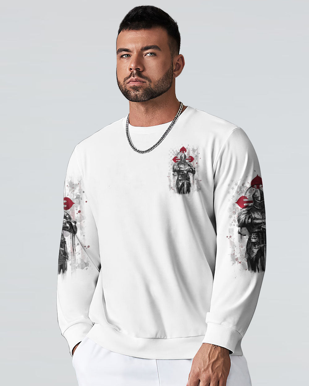 A Warrior Of Christ Men's All Over Print Shirt - Yhhn2608241