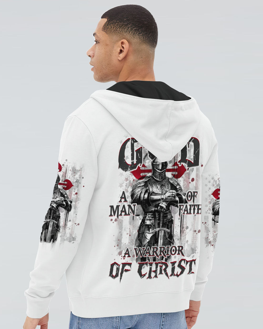 A Warrior Of Christ Men's All Over Print Shirt - Yhhn2608241