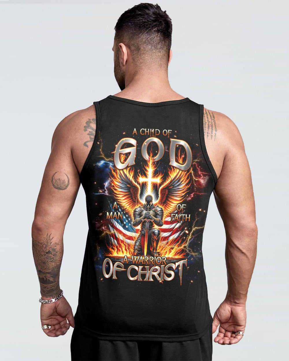 A Warrior Of Christ Men's All Over Print Shirt - Tlnt1208242