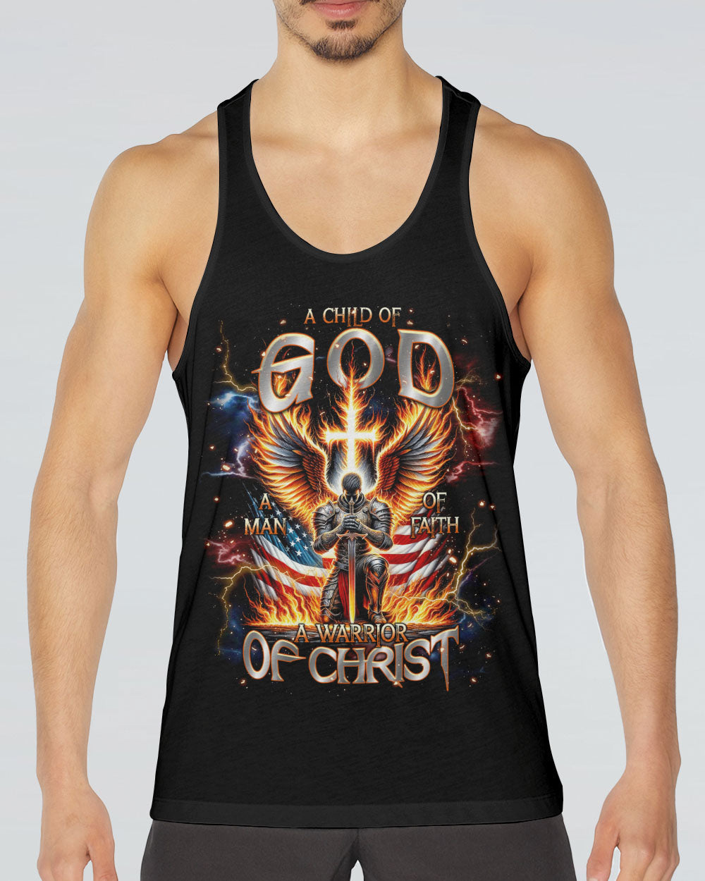 A Warrior Of Christ Men's All Over Print Shirt - Tlnt1208242