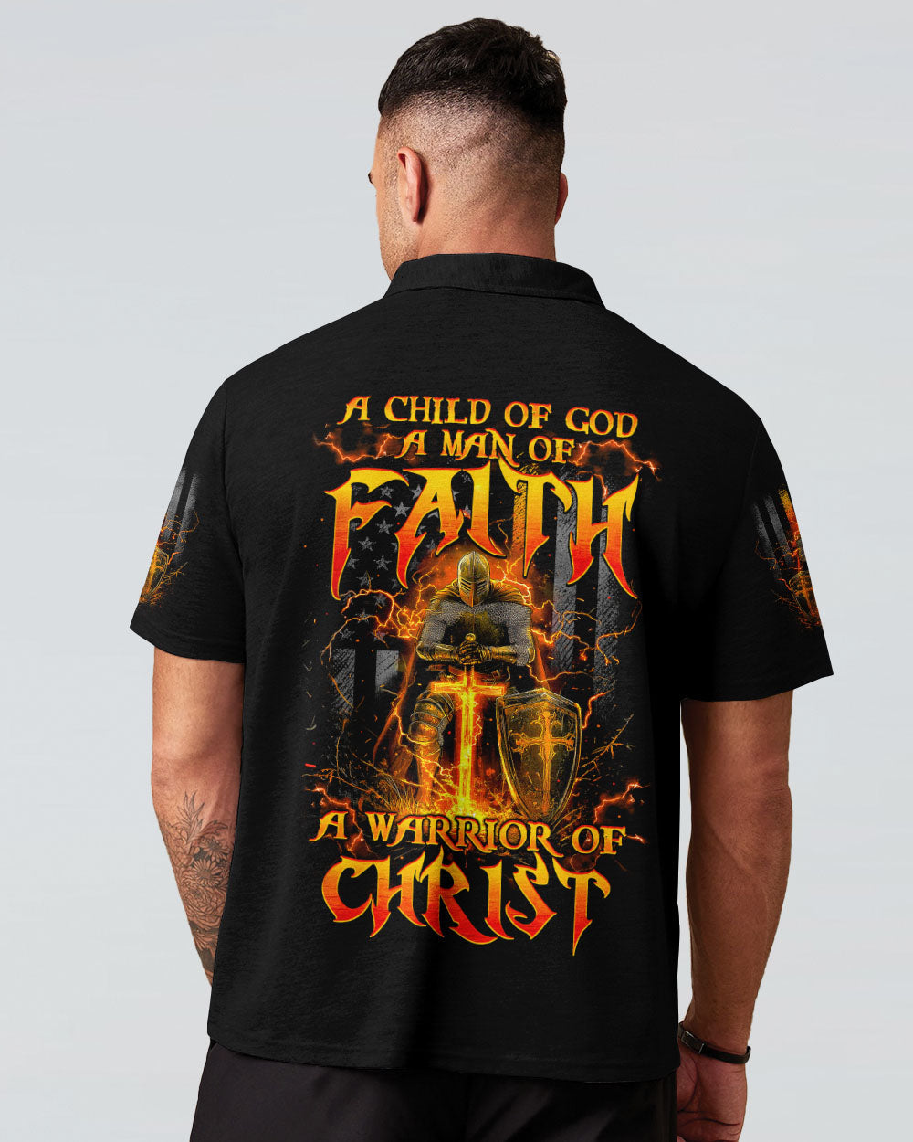 A Warrior Of Christ Men's All Over Print Shirt - Tytm0312243