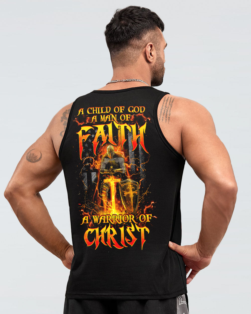 A Warrior Of Christ Men's All Over Print Shirt - Tytm0312243