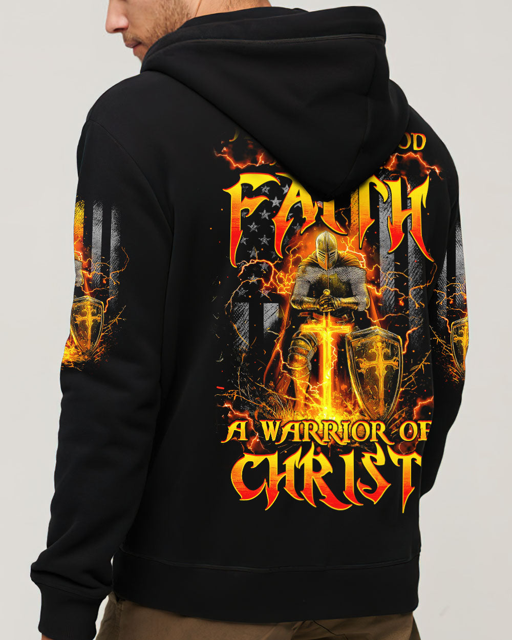 A Warrior Of Christ Men's All Over Print Shirt - Tytm0312243