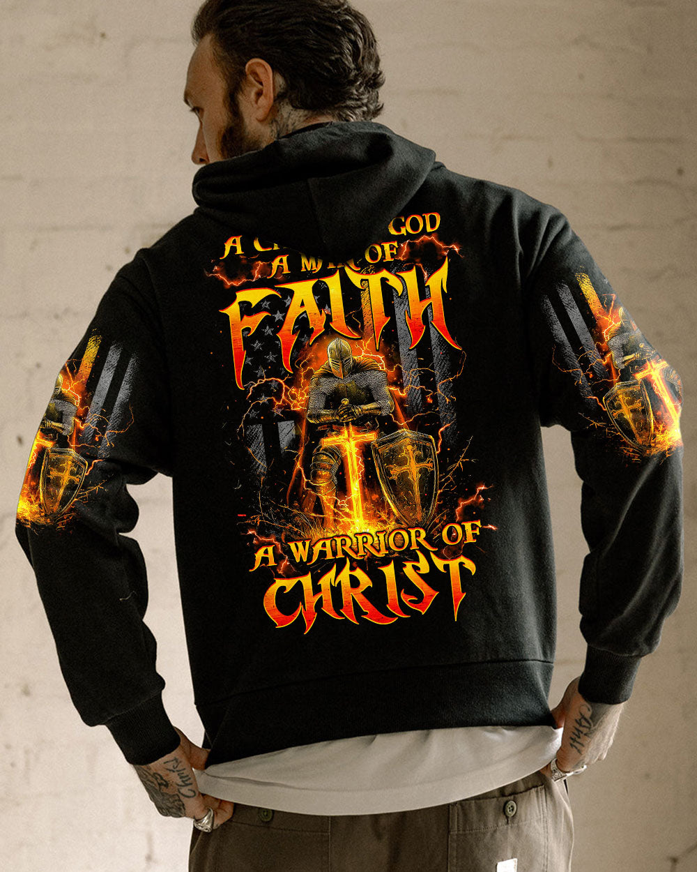 A Warrior Of Christ Men's All Over Print Shirt - Tytm0312243