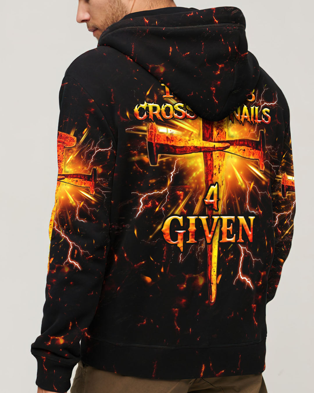 1 Cross 3 Nails 4 Given Men's All Over Print Shirt - Yhhn0801253