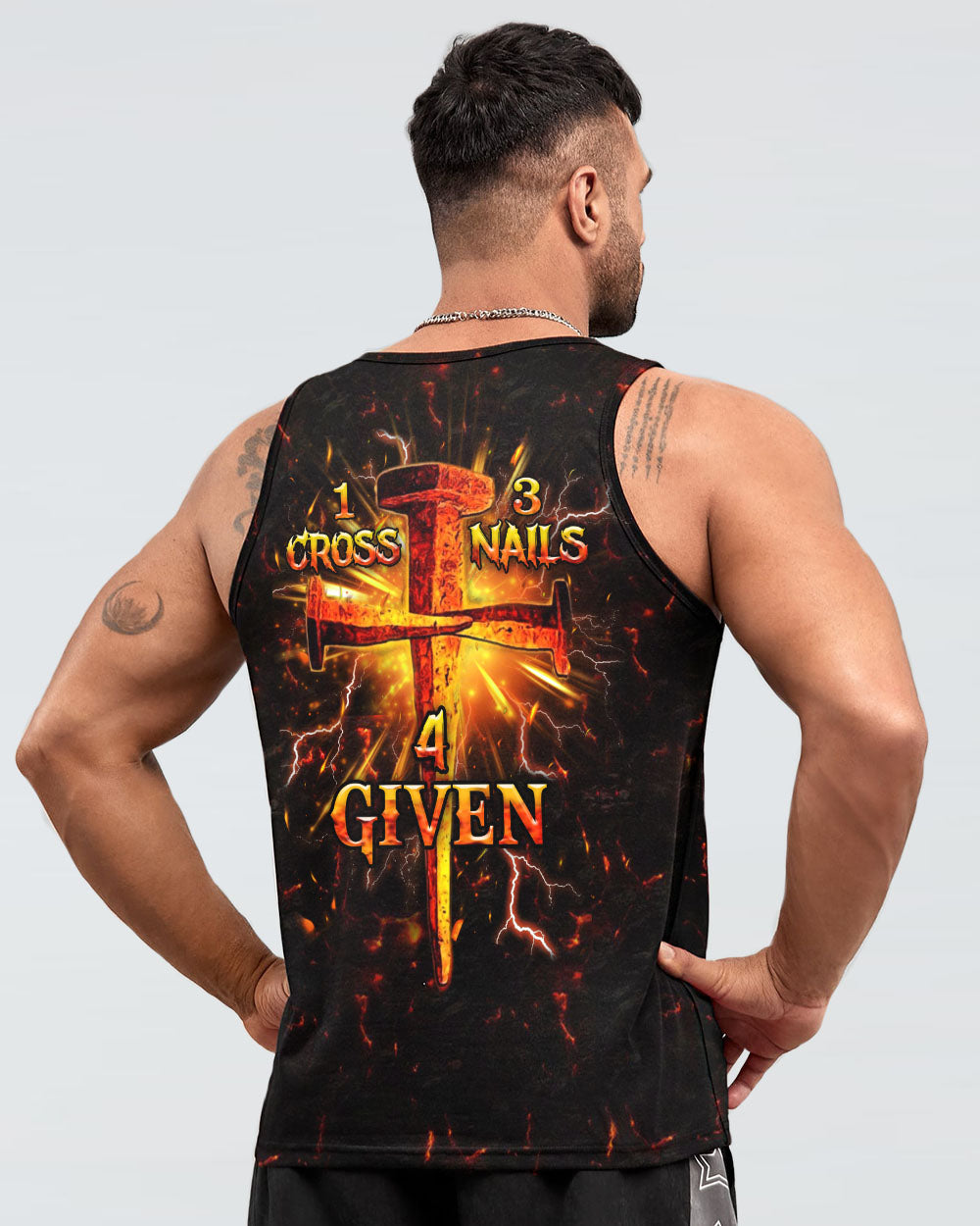 1 Cross 3 Nails 4 Given Men's All Over Print Shirt - Yhhn0801253