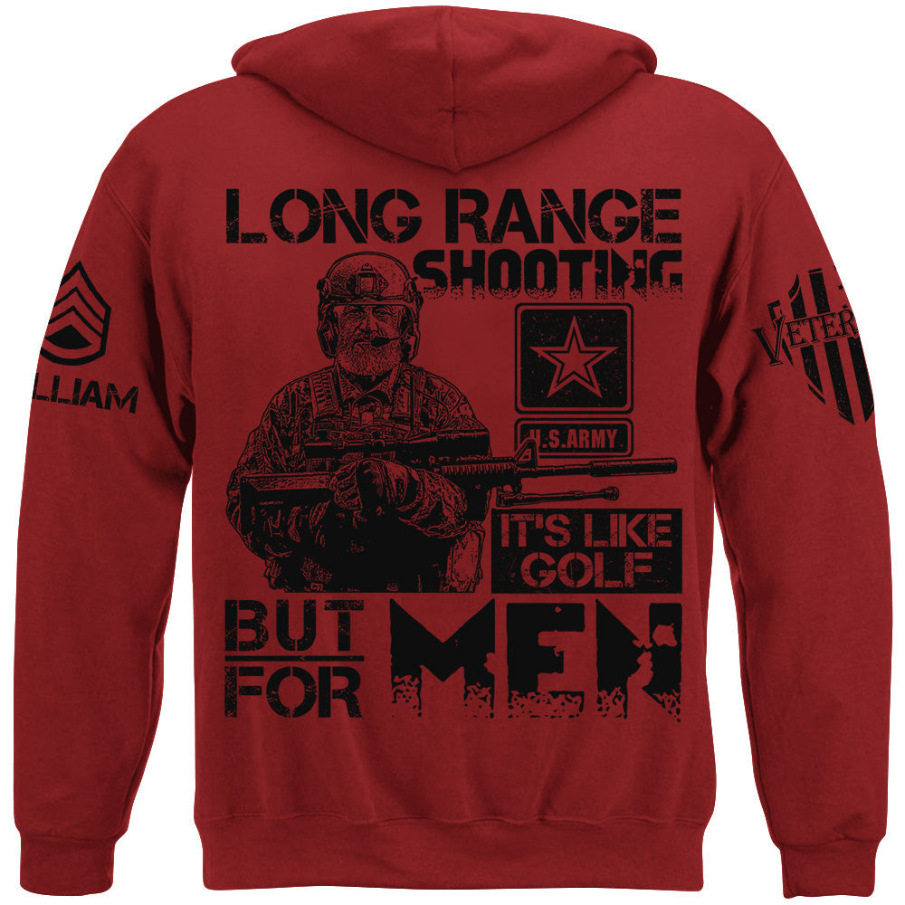 Long Range Shooting Like Golf But For Men Vr2 2nd Amendment Veteran Rifle Shooting Shirt Gift For Veteran H2511 Trna