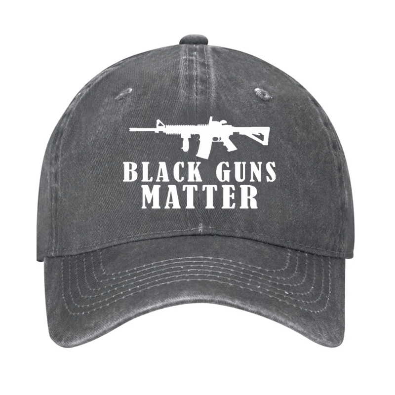 Black Guns Matter Cap (Free Customization)