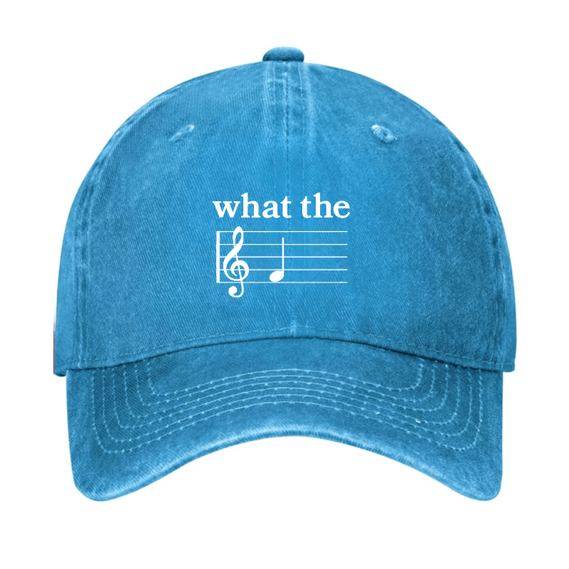 What The F Musical Note Cap