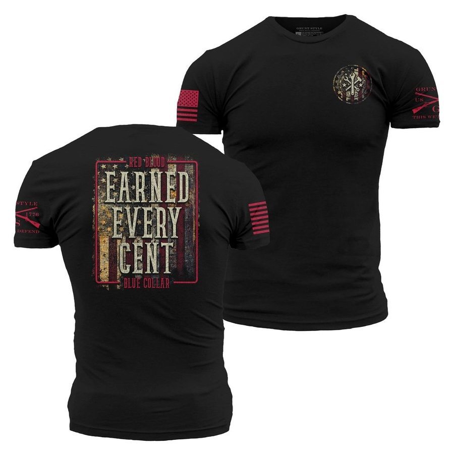 Every Cent T-Shirt - Black