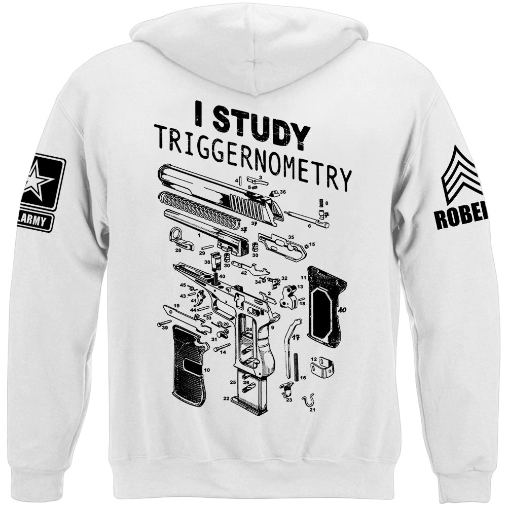 I Study Triggernometry Custom Shirt For US Military Veteran H2511