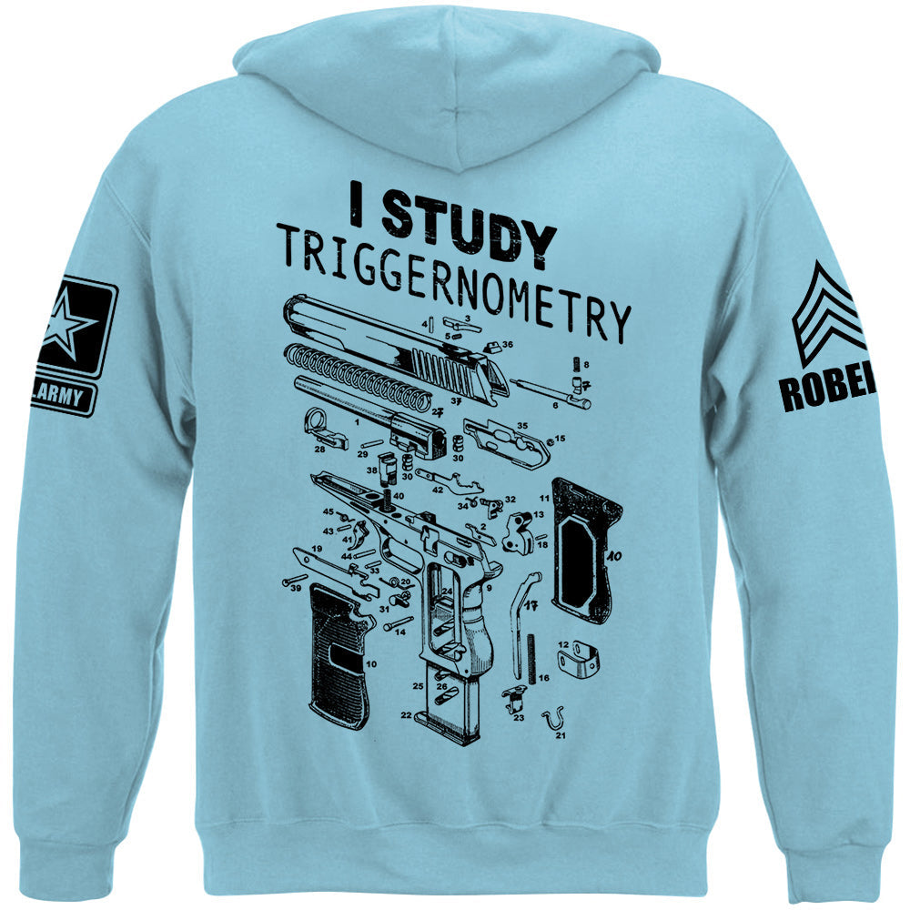 I Study Triggernometry Custom Shirt For US Military Veteran H2511