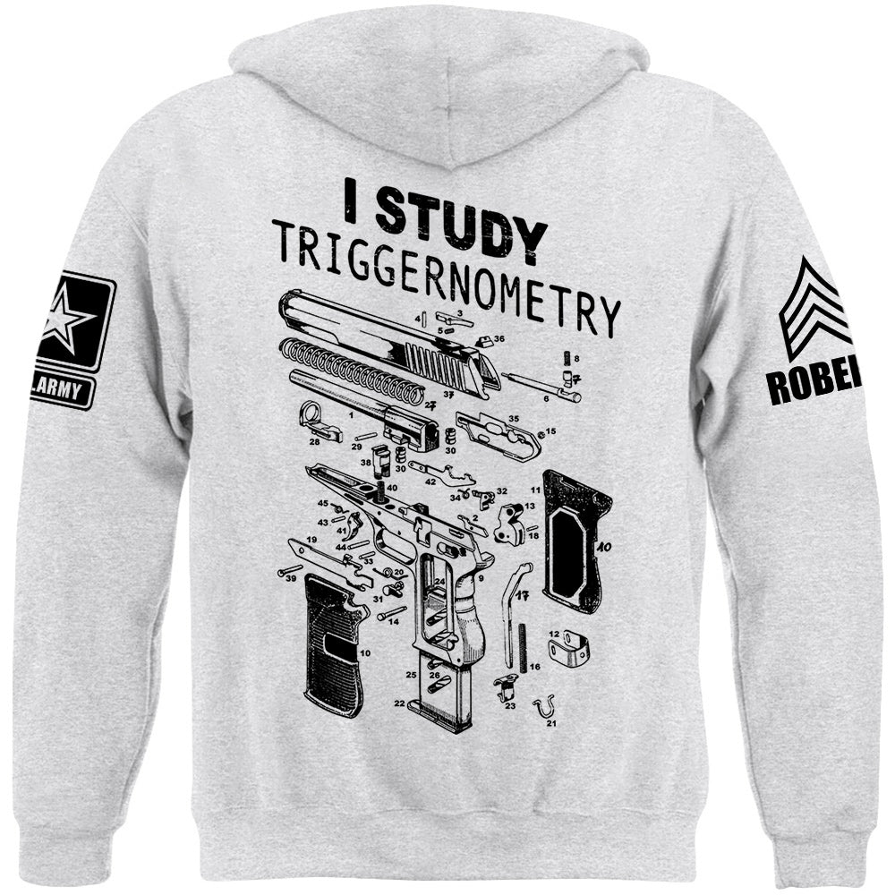 I Study Triggernometry Custom Shirt For US Military Veteran H2511