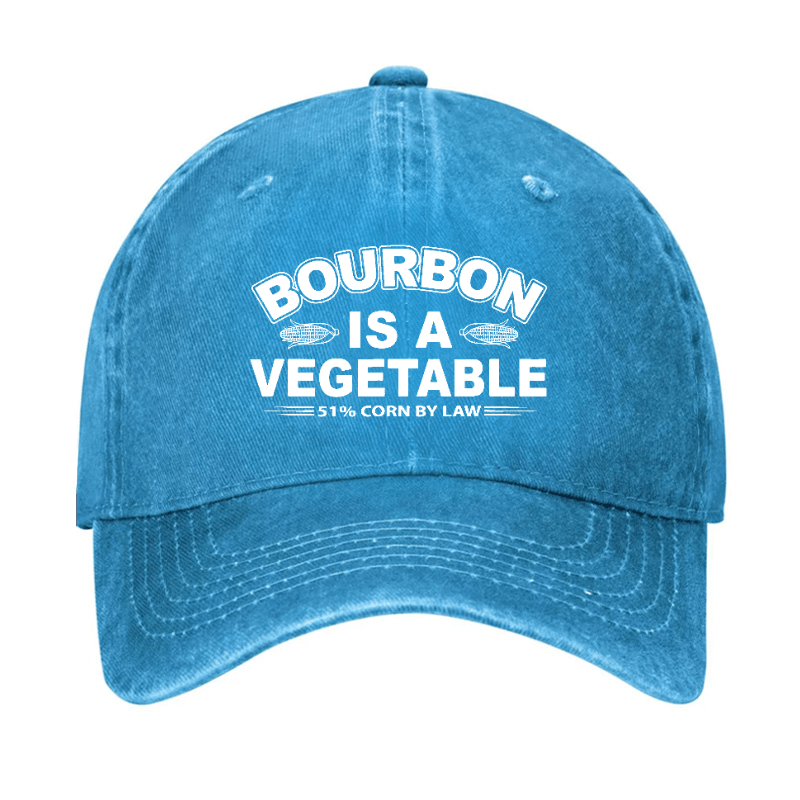 Bourbon Is A Vegetable 51% Corn By Law Cap