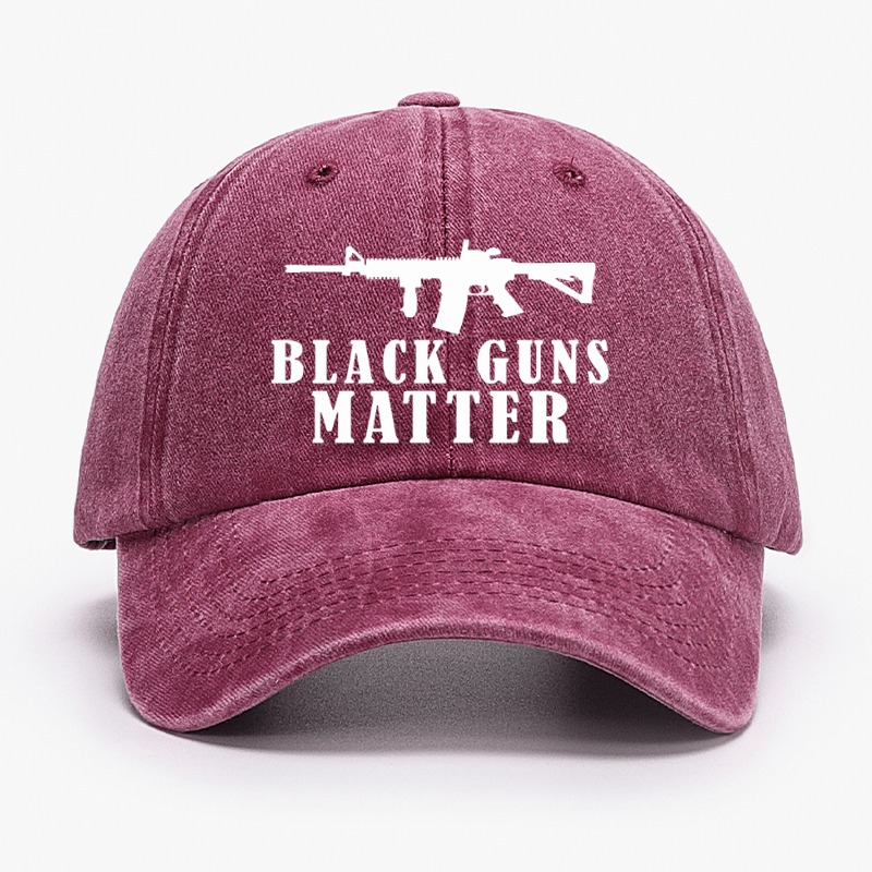 Black Guns Matter Cap (Free Customization)