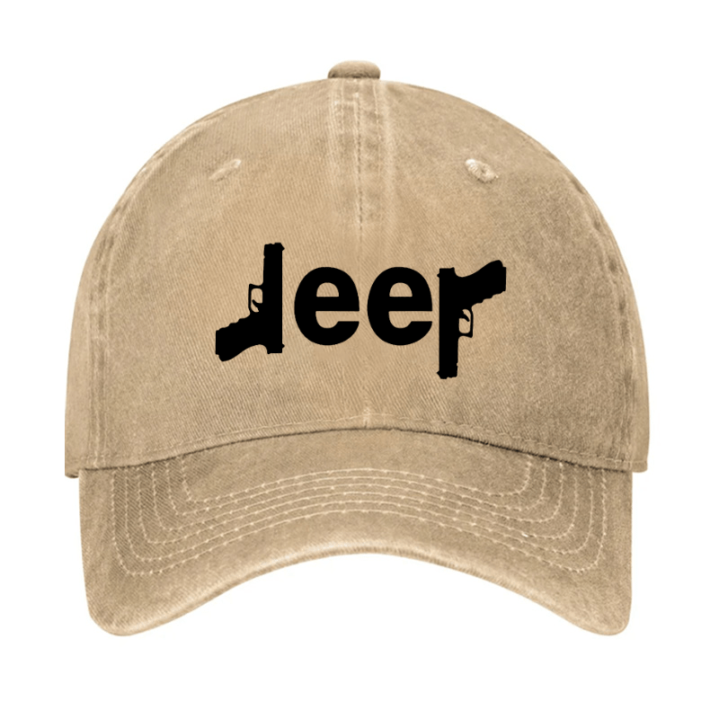 Jeep Guns Funny Cap (Free Customization)