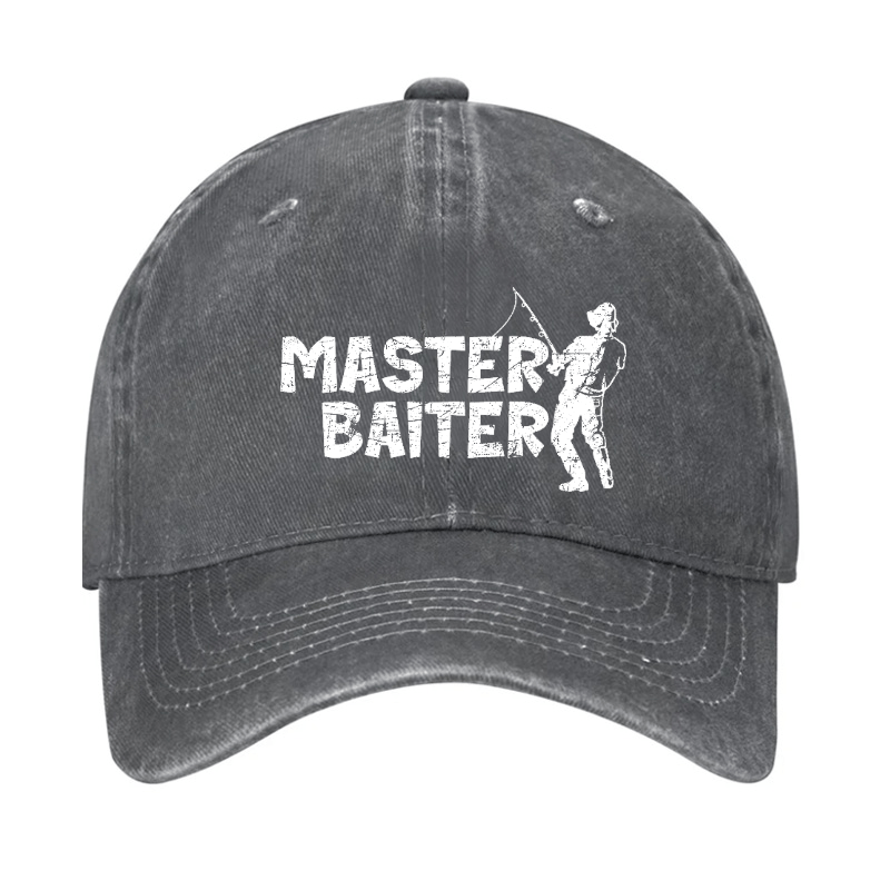 Master Baiter Fishing Baseball Cap (Free Customization)