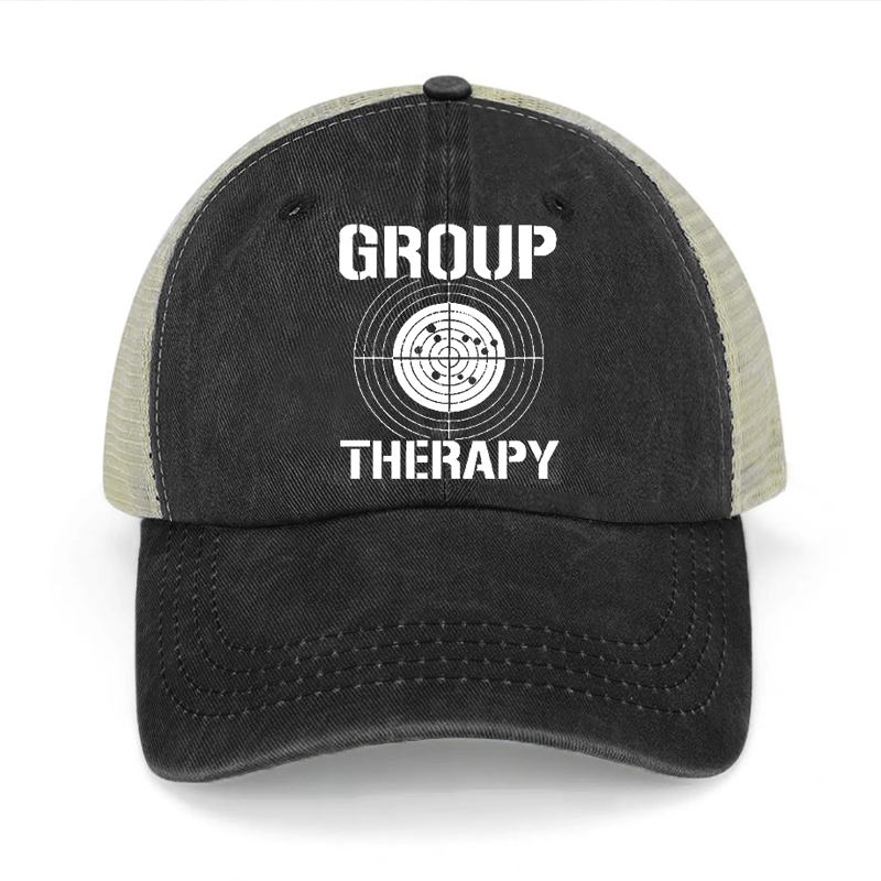 Group Therapy Washed Denim Mesh Back Cap