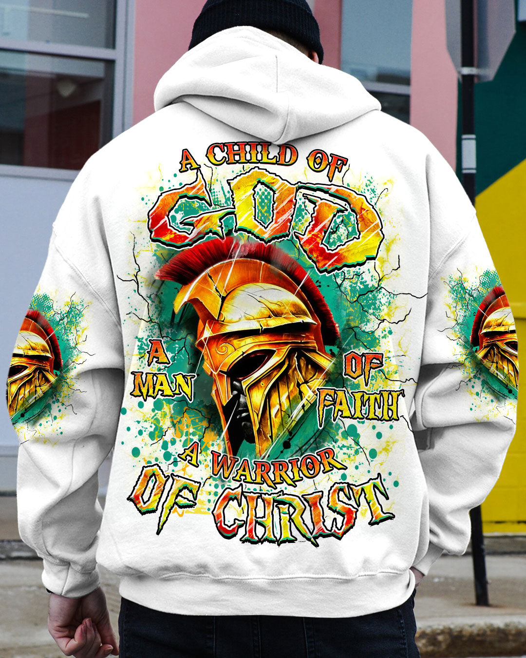 A Warrior Of Christ Men's All Over Print Shirt - Yhdu1002252