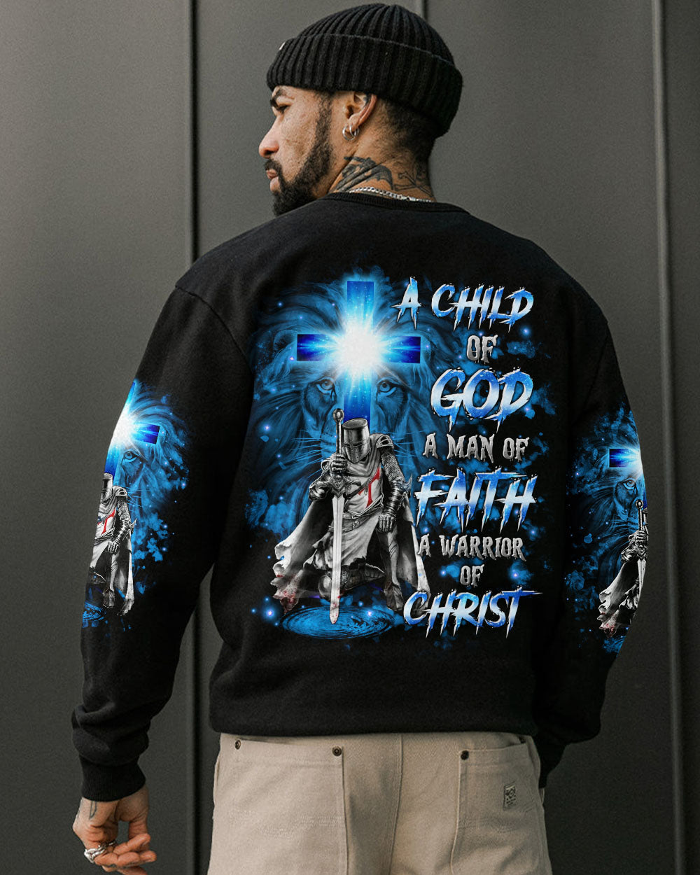 A Warrior Of Christ Men's All Over Print Shirt - Tltr1212244