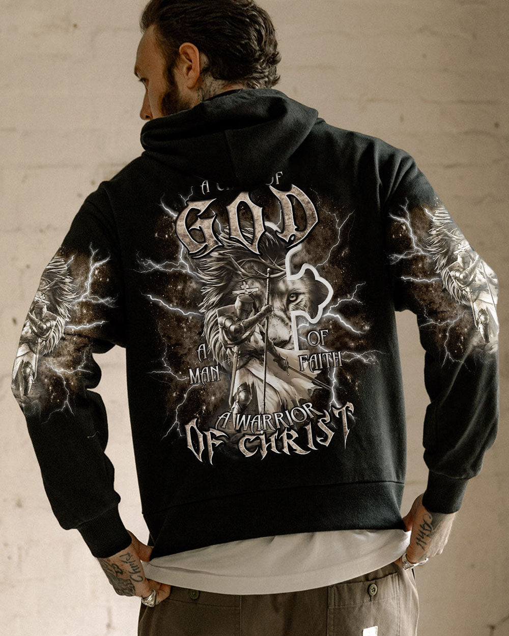 A Warrior Of Christ Men's All Over Print Shirt - Tlnt1908242