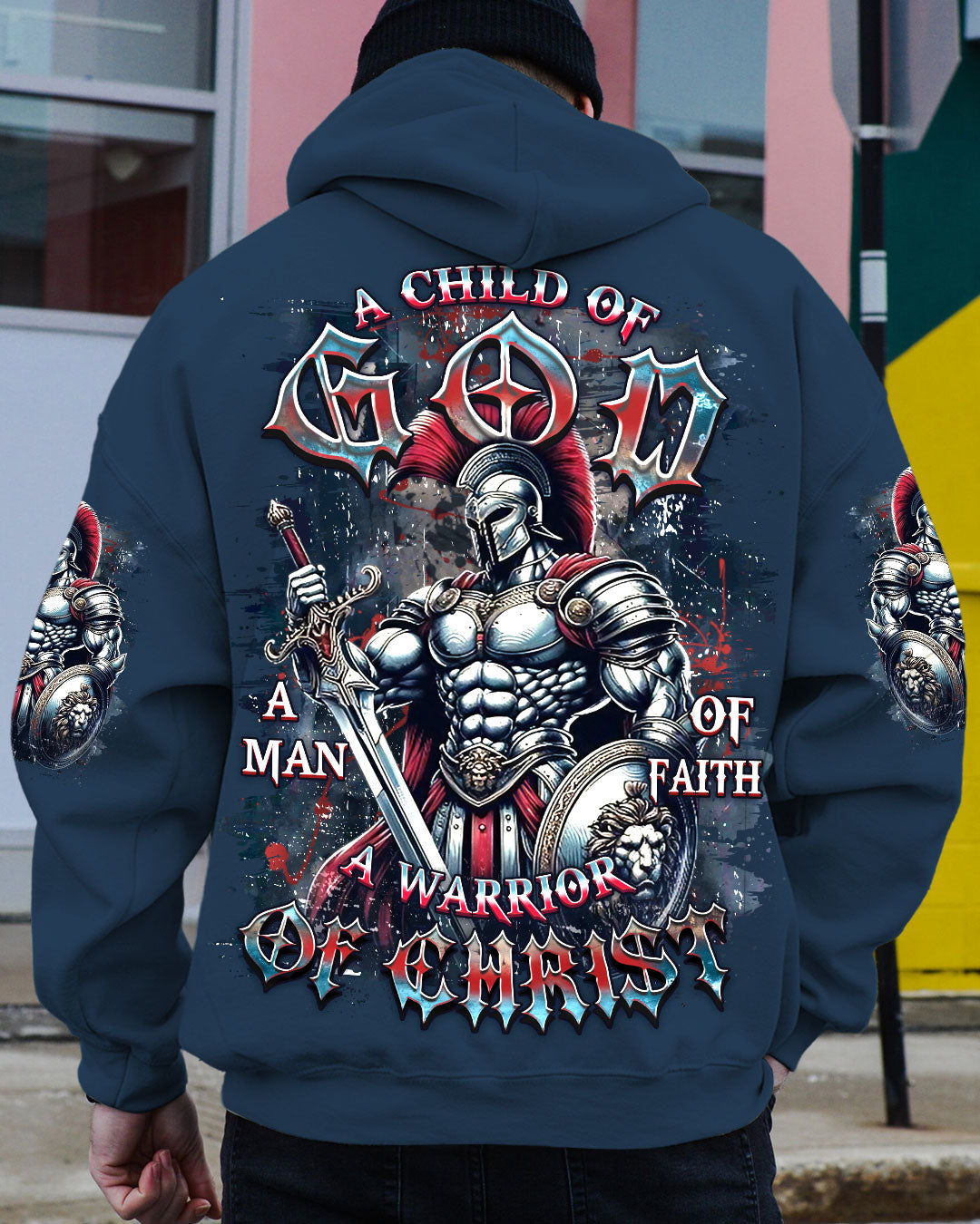 A Warrior Of Christ Men's All Over Print Shirt - Yhdu2012242