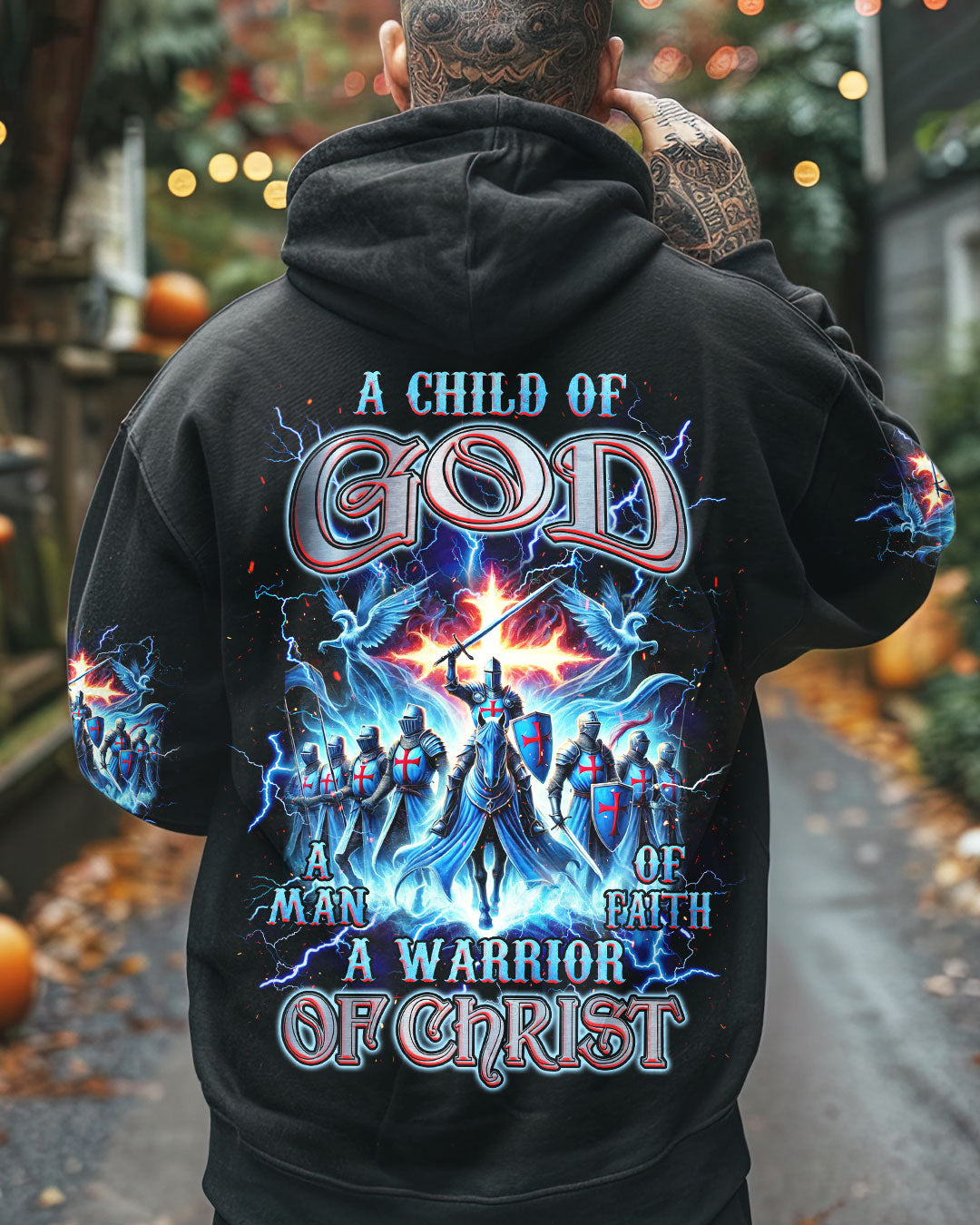 A Warrior Of Christ Men's All Over Print Shirt - Tlnz1009242