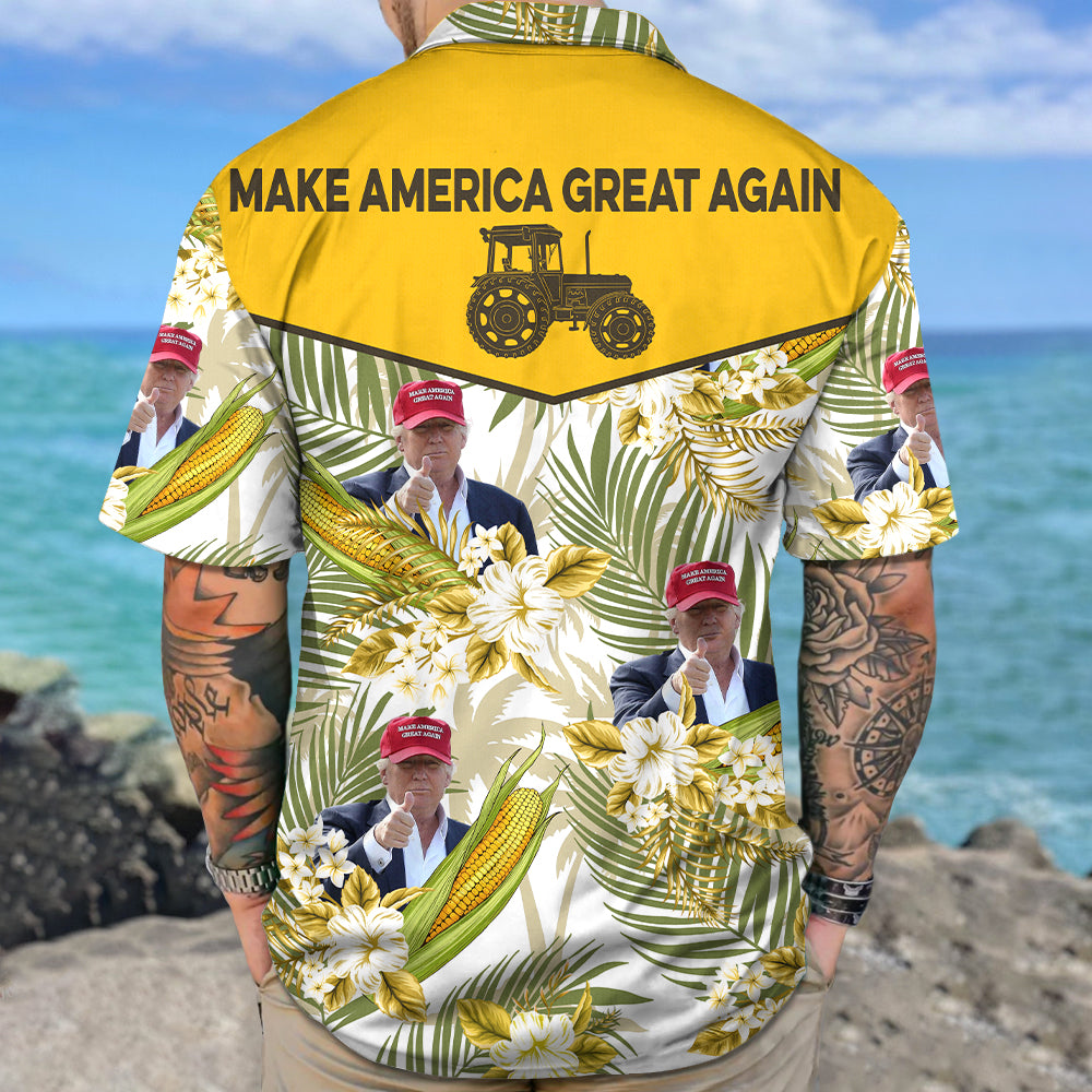 Take America Back Trump Hawaii Shirt HO82 62539