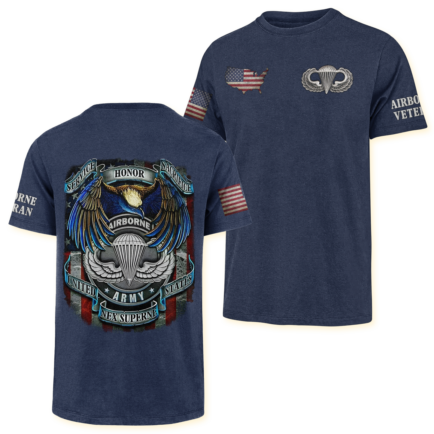 Airborne Honor Service Sacrifice Classic Tee