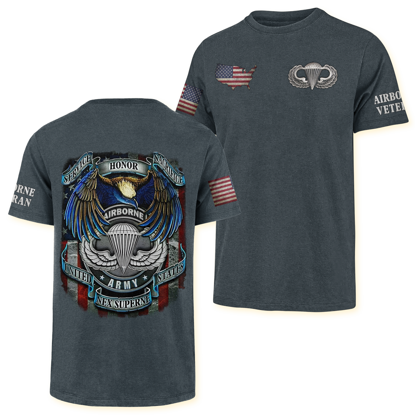 Airborne Honor Service Sacrifice Classic Tee