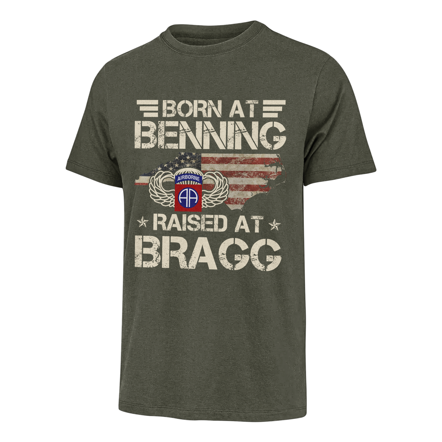 Born At Benning Raised At Bragg Classic T-Shirt