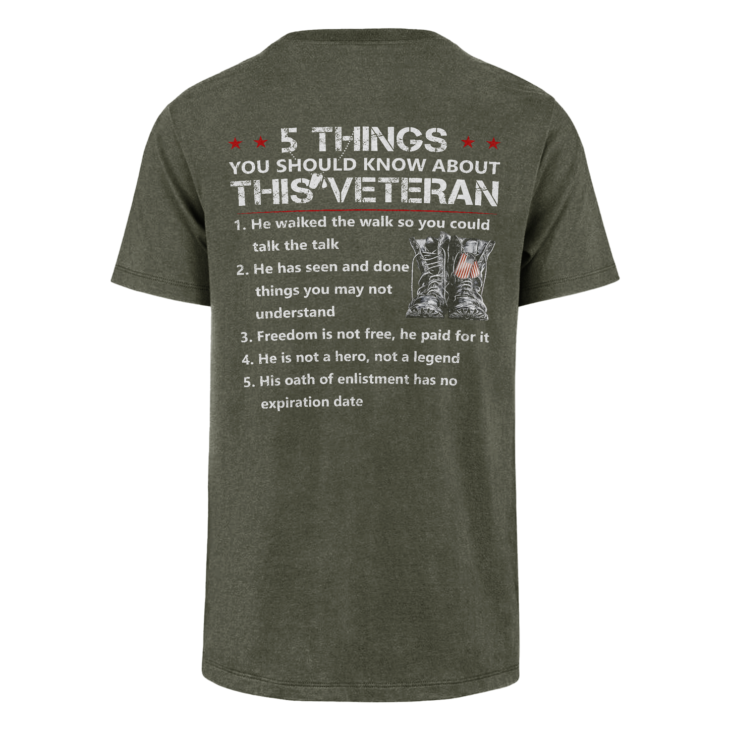 5 Things You Should Know About This Veteran Classic T-Shirt