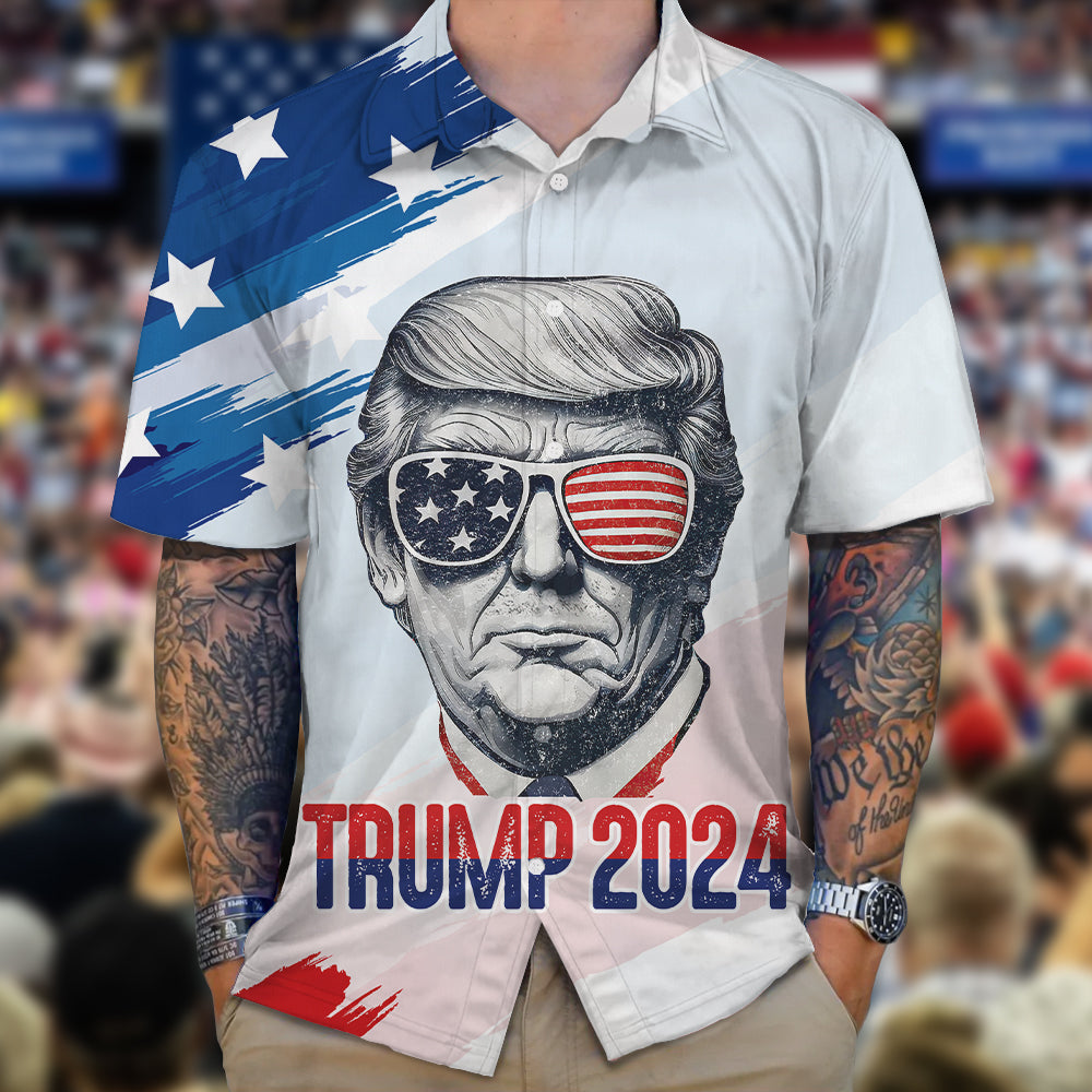 America Independence Day Trump Hawaii Shirt TH10 N304 62677