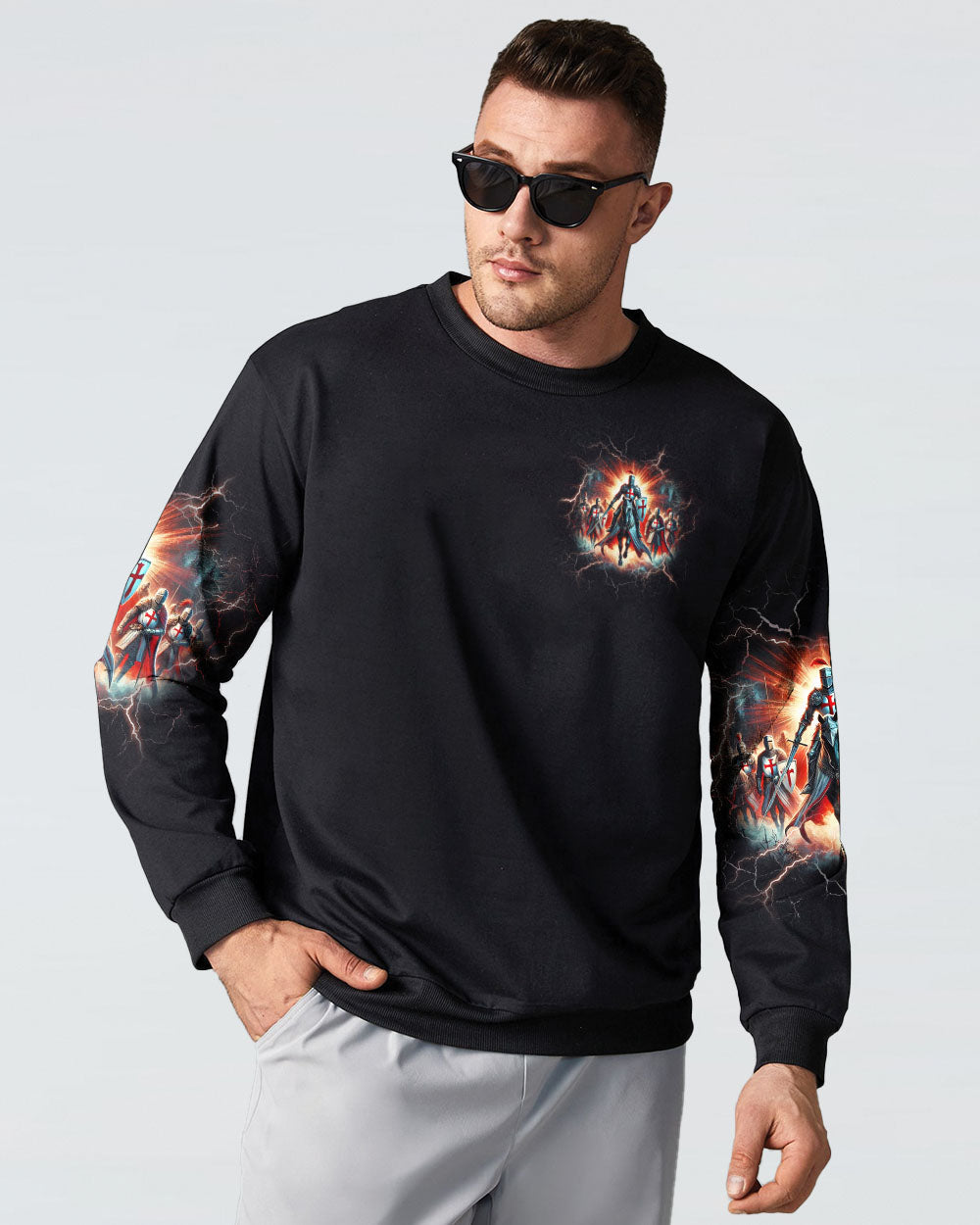 The Devil Saw Me With My Head Down Men's All Over Print Shirt - Tlpq1907244