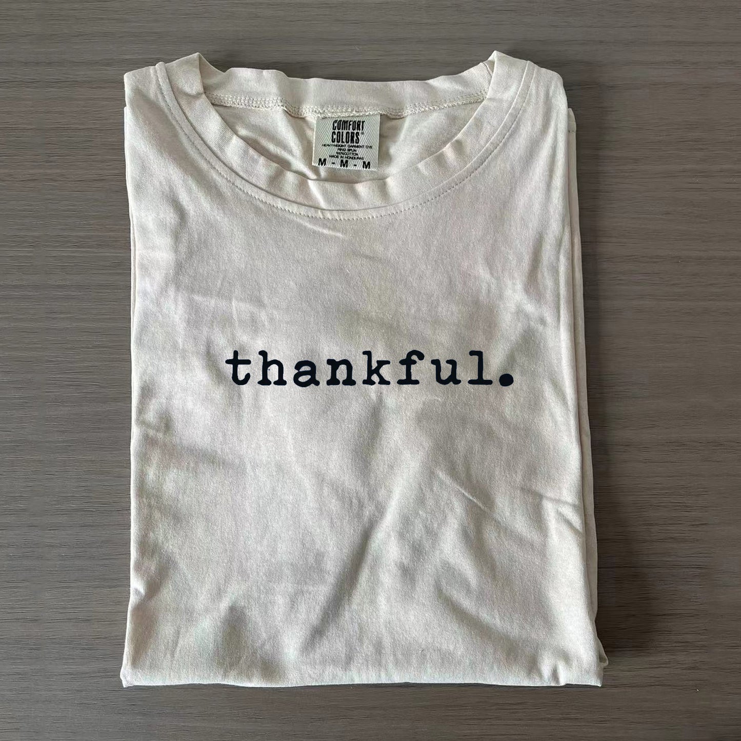 Comfort Colors thankful T-shirt