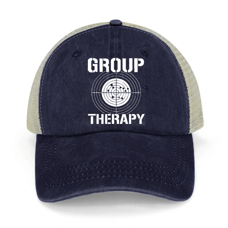 Group Therapy Washed Denim Mesh Back Cap