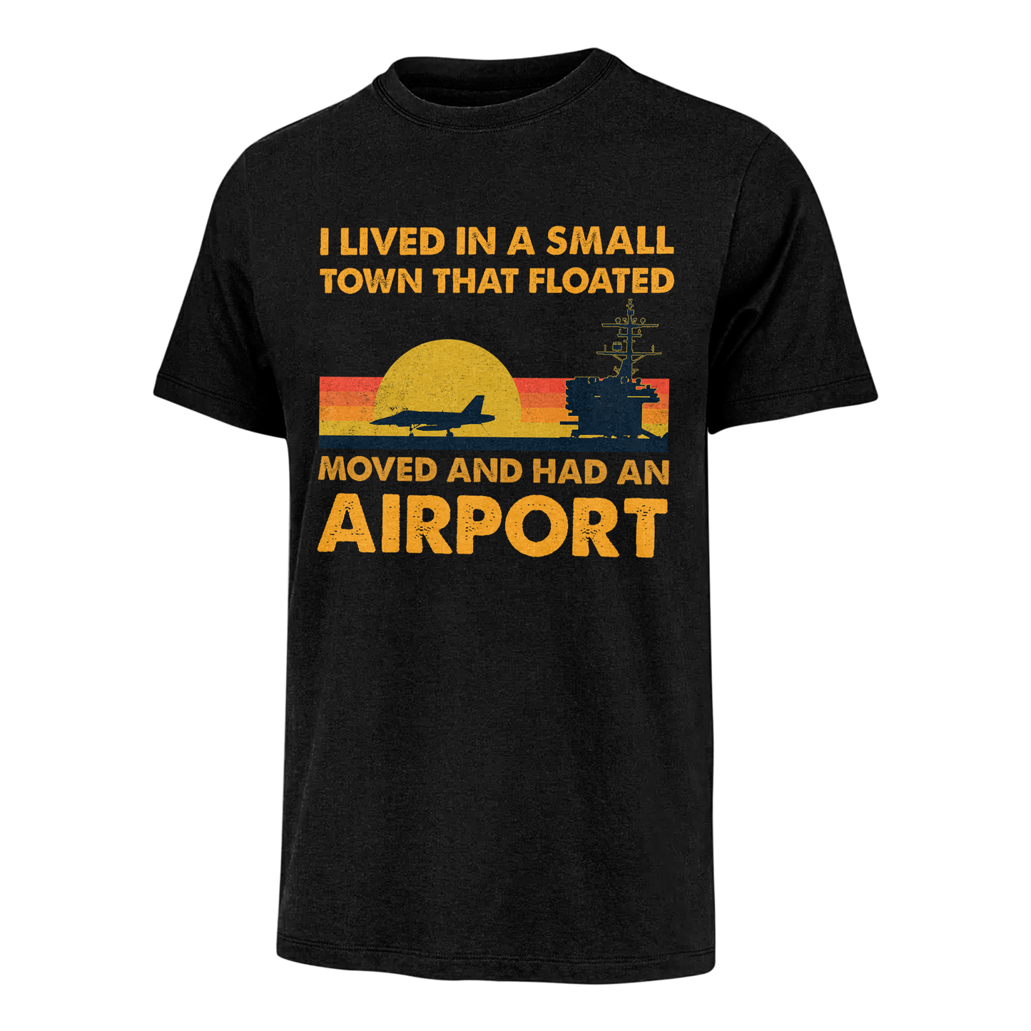 A Small Town That Floated - Navy Classic T-Shirt