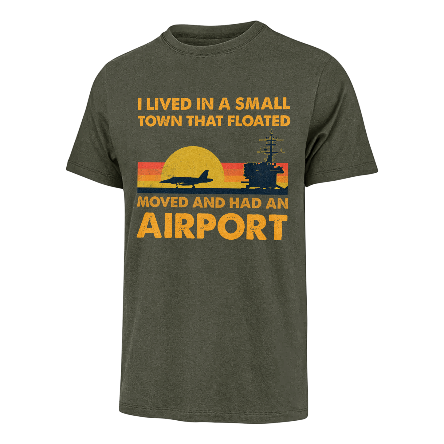 A Small Town That Floated - Navy Classic T-Shirt