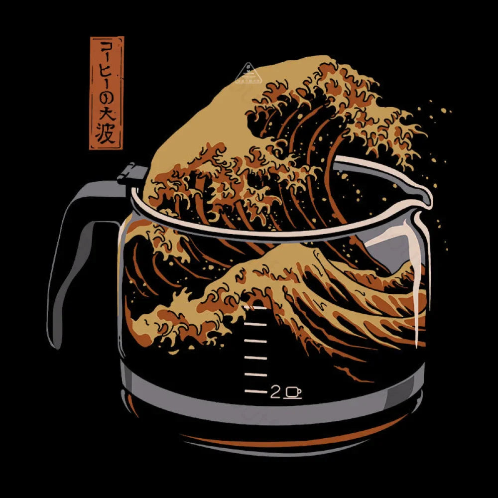 The Great Wave of Coffee T-Shirt