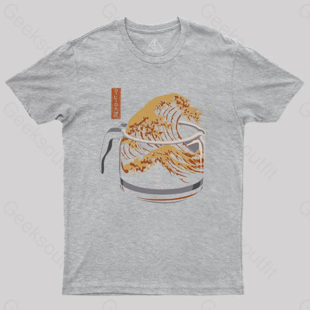 The Great Wave of Coffee T-Shirt