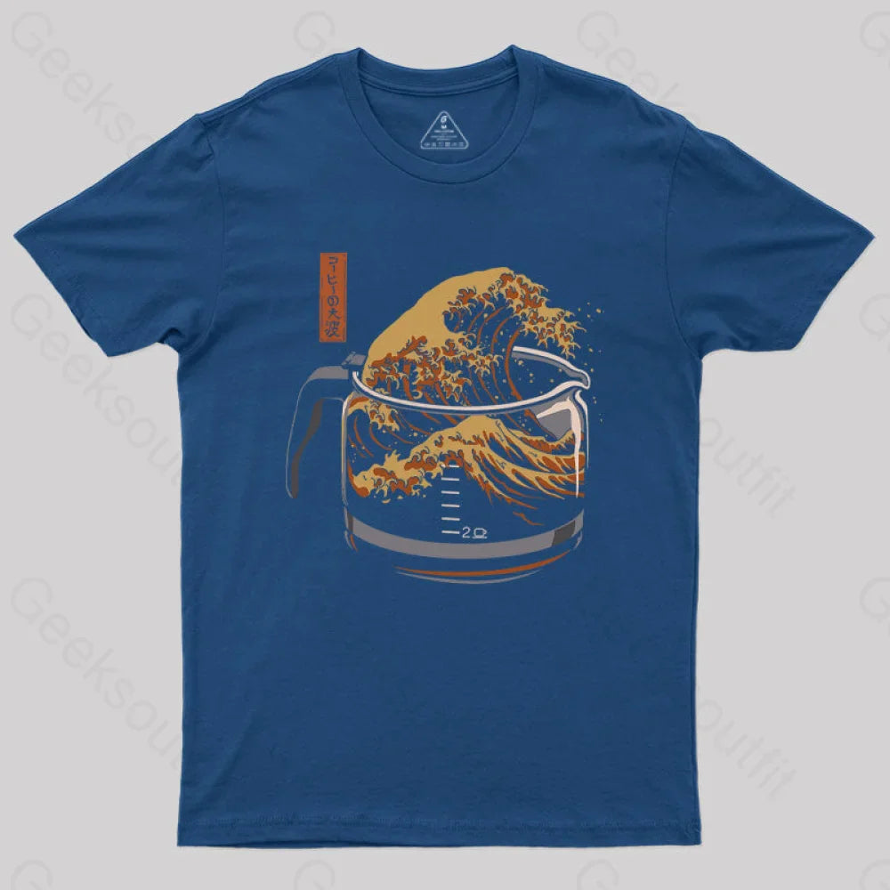 The Great Wave of Coffee T-Shirt