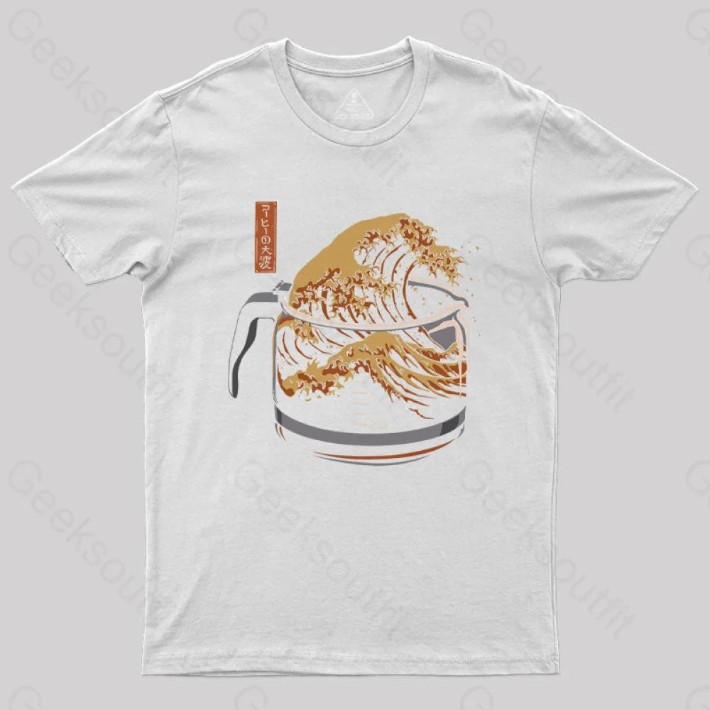 The Great Wave of Coffee T-Shirt