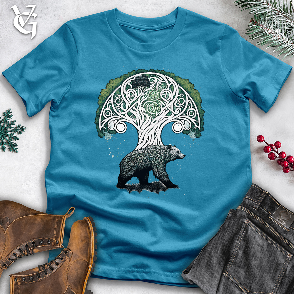 Celtic Bear Of Life Cotton Tee