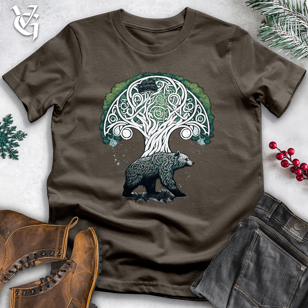 Celtic Bear Of Life Cotton Tee