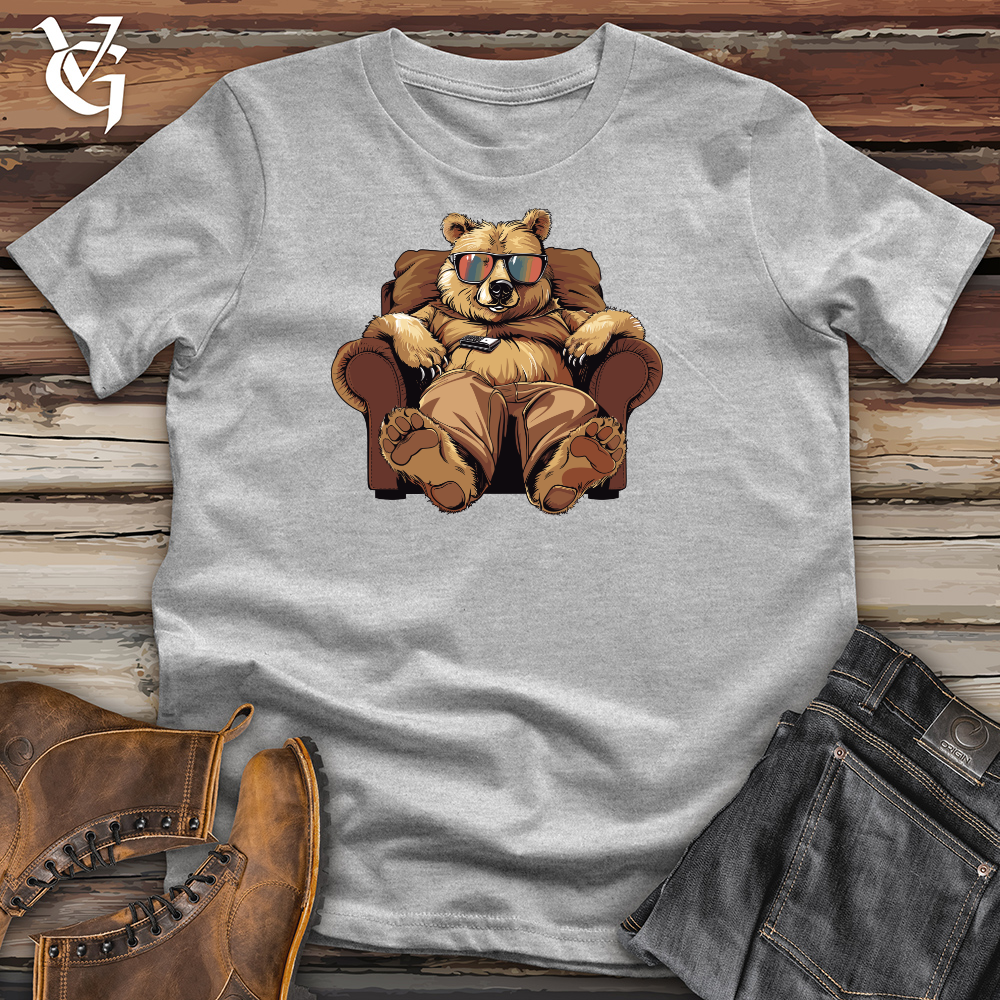 Bear Binge Watch Lounger Cotton Tee