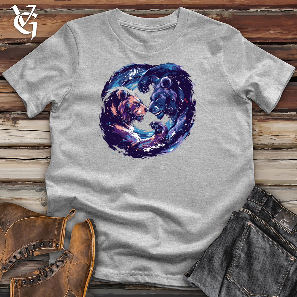 Cosmic Bear Embrace Cotton Tee