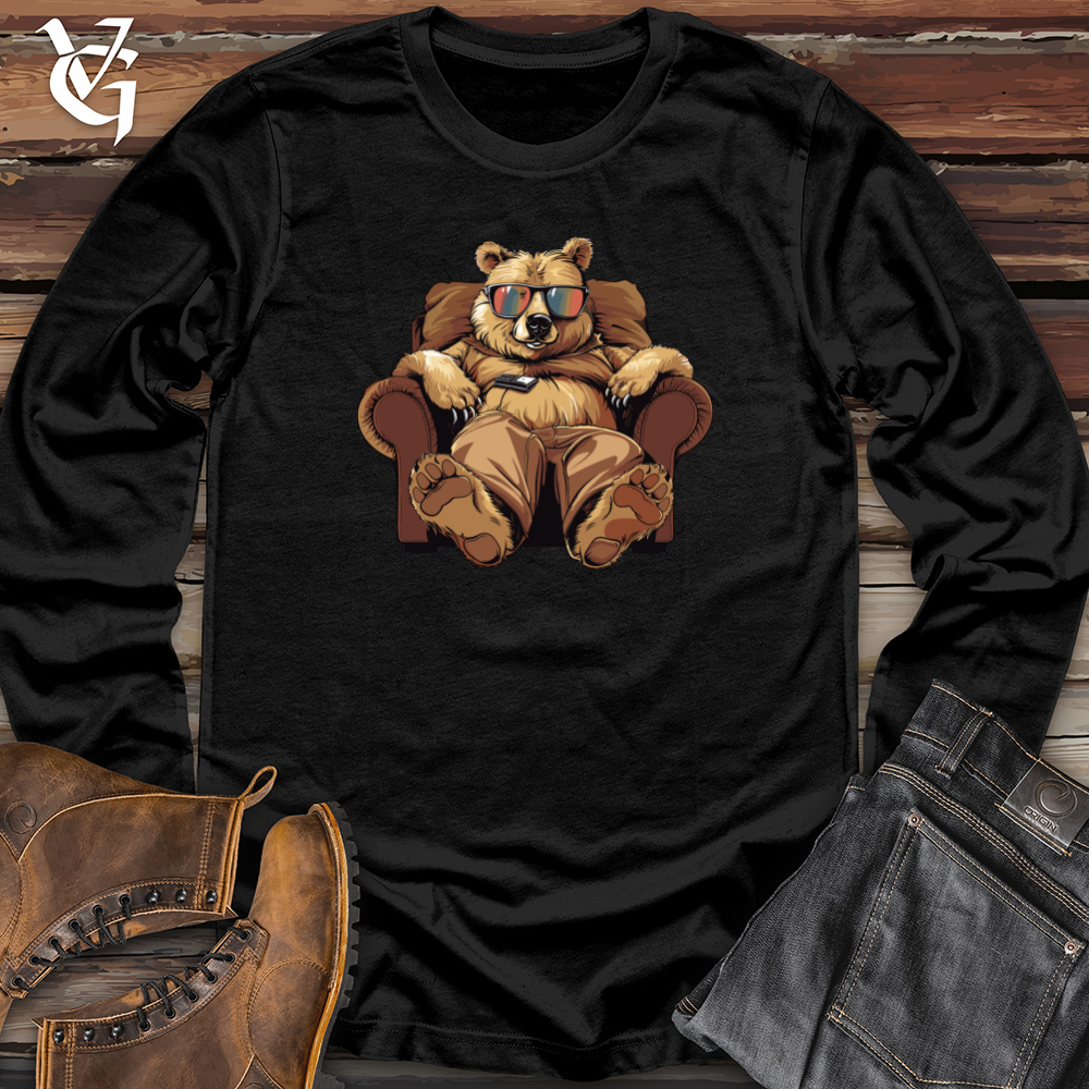 Bear Binge Watch Lounger Long Sleeve